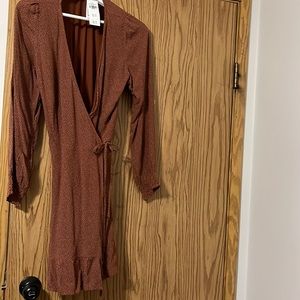 Abercrombie and fitch wrap dress